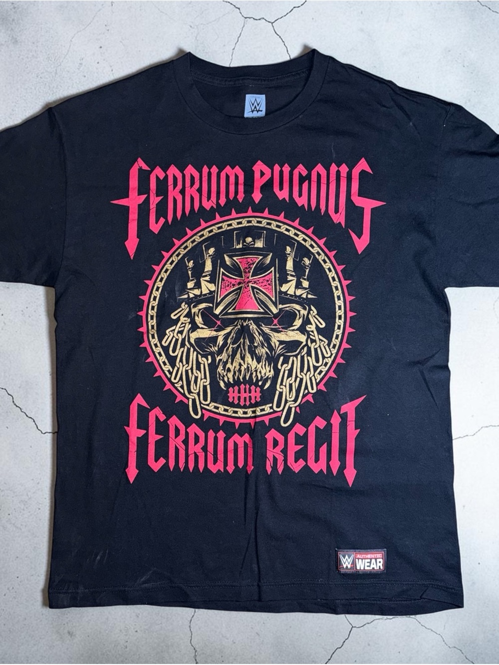 WWE Triple H "Iron Fist, Iron Rule" merchandise shirt size large - Picture 3 of 9